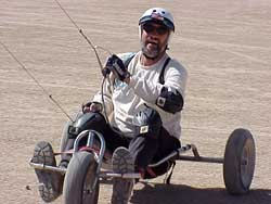 Scott in buggy
